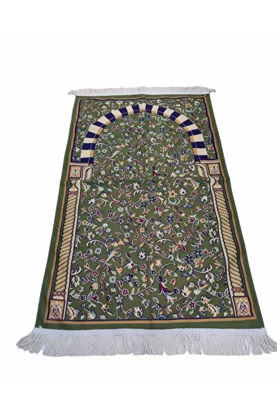 Hicaz Pazarı Ravza Seccade Altı Astarlı Burgu Püsküllü Kaliteli Namaz Ibadet ...