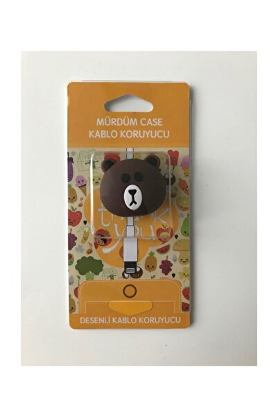 Genel Markalar Sevimli Silikon Kablo Koruyucu