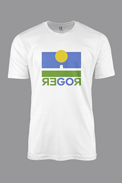 BaseLineShop Unisex Rodžer Federer T-shirt