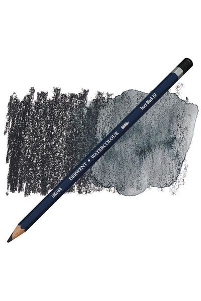 Derwent Watercolour Pencil Watercolour Pen 67 Ivory Black