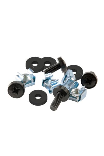 Kastap M6 Kafes Somun Vida Ve Pul Seti, Rack Kabinet (40lı Set)