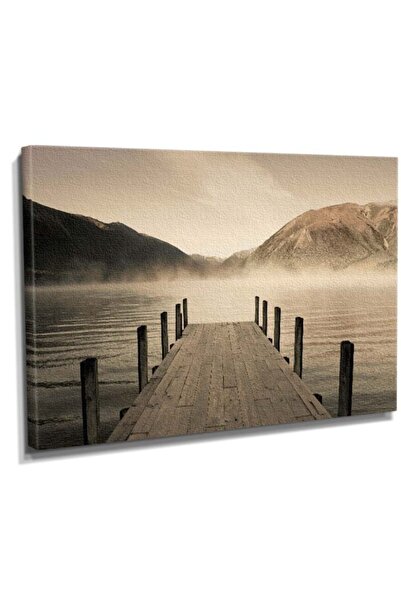 Dekor Sevgisi Renksiz Köprü Canvas Tablo  45x30 DTC14530157