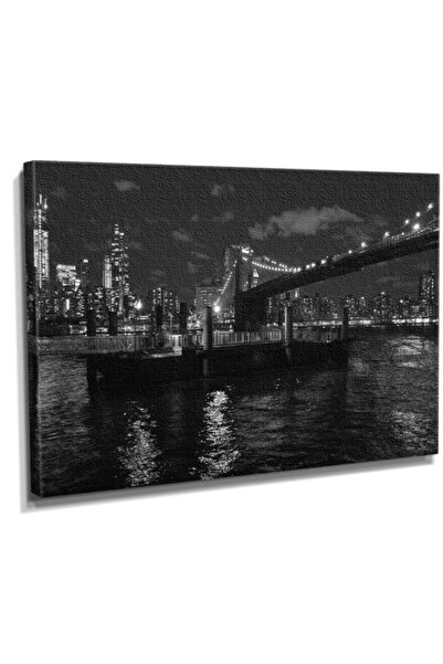 Dekor Sevgisi Brooklin Köprüsü Tablosu