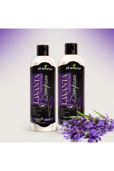 ALWEYNA Lavanta&at Kuyruğu Özlü Bitkisel Şampuan 400 Ml 2 Adet