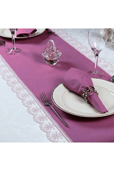 Bc Home Güpürlü Runner Mor 45x155cm