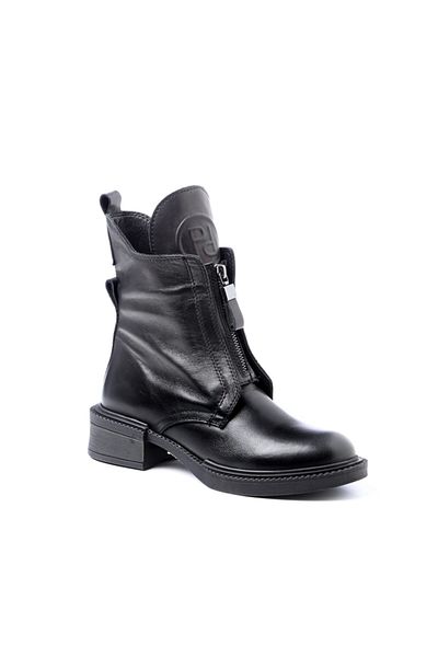 John May Women's Boots Tu- 443-101 Black