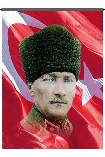 Raşel kumaş 200x300cm Atatürk Posteri