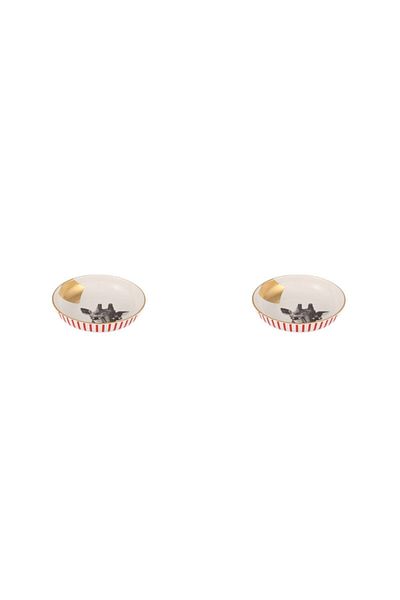 Porland Wild Life Giraffe Bowl 17cm 2-pack 04alm006453