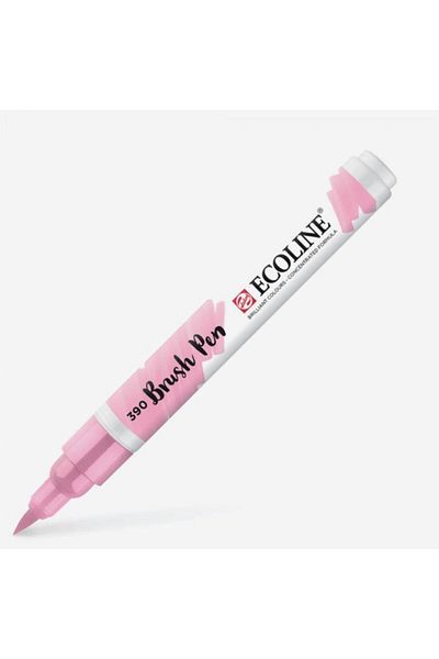 Talens Ecoline Brush Pen Brush Tip Pen 390 Pastel Rose