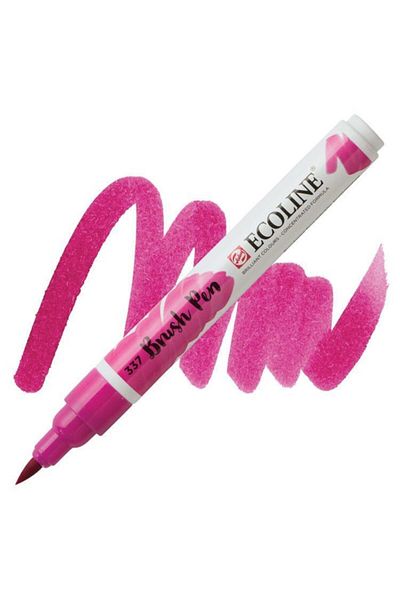 Talens Ecoline Brush Pen Brush Tip Pen 337 Magenta