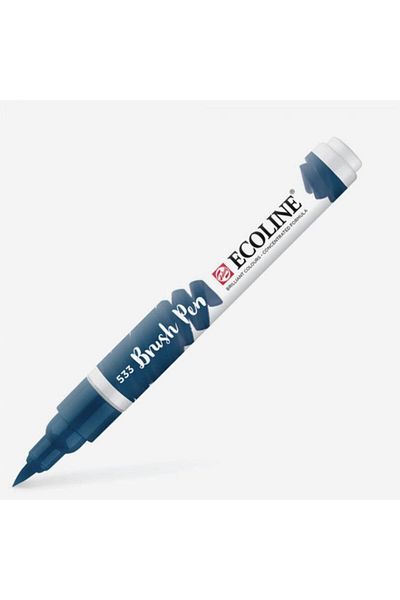 Talens Ecoline Brush Pen Brush Tip Pen 533 Indigo