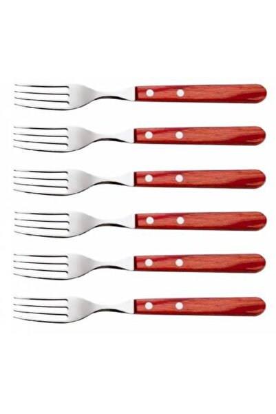 TRAMONTINA 6 شوكات لحم ستيك بمقبض بوليوود