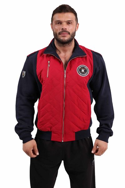 Big Sam Claret Red Detailed Sports Coat 3599