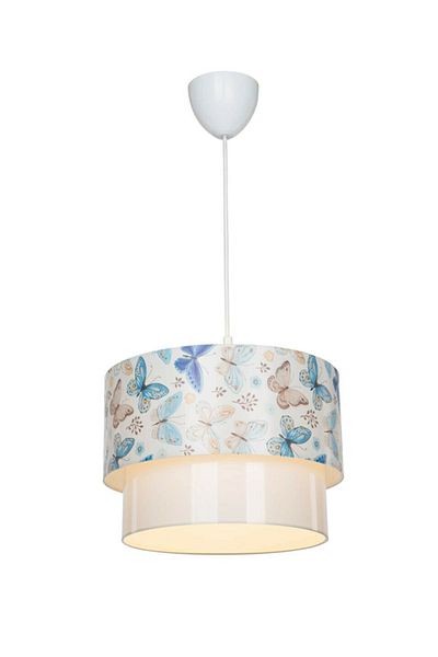 EvLight Cake Blue Butterfly Pendant Chandelier