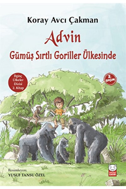 Kırmızı Kedi Yayınevi Advin Gümüş Sırtlı Goriller Ülkesinde