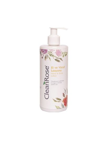 Clean Rose CleanRose Rose Extract Hand and Body Lotion with Pump (400 ML)