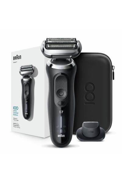 Braun Seri 7 N1200sx 100. Yıl Özel Max Serisi Autosence 360° Flex Şarjlı Tıraş Makinesi