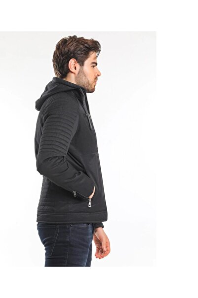 Slazenger Ανδρικό Μπουφάν & Παλτό Harpoon Μαύρο