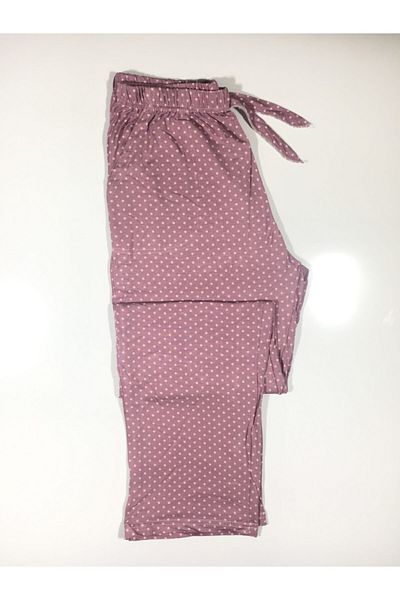 Altınay Breathable Special Lycra Viscose Women's Pajama Bottoms with Pockets