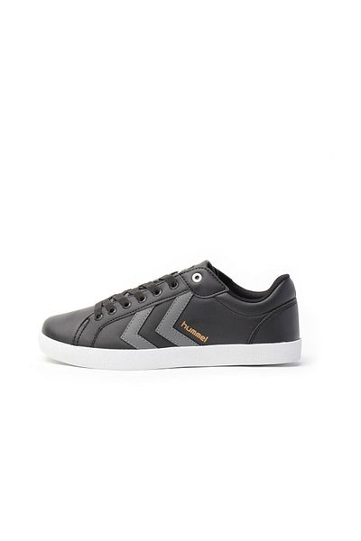 hummel Unisex Μαύρα αθλητικά παπούτσια - Deuo Court Heritage