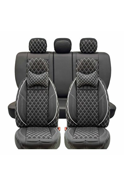 Stil مجموعة غطاء مقعد السيارة الأمامي/الخلفي الفاخر المتوافق مع Opel Astra H Hb