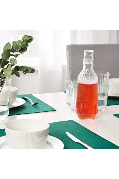 IKEA Sallskaplıg 1 lt Cam Karaf Sürahi Şişe