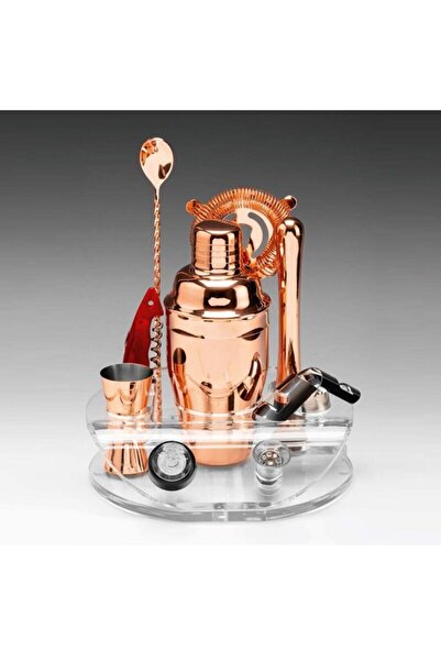 Zicco Zcp 795 Bar Seti, Akrilik Standlı, Bakır