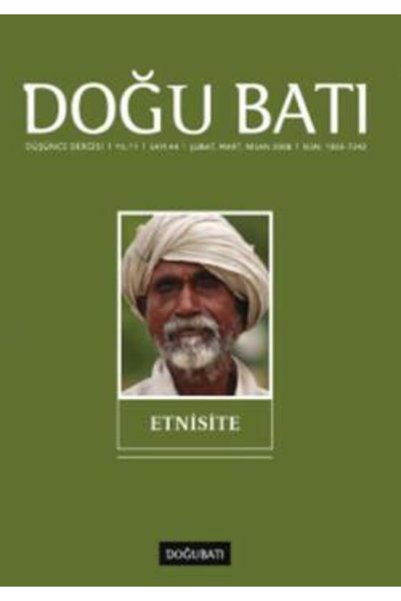 rkn kitap Doğu Batı Düşünce Dergisi Sayı: 44 Ethnicity