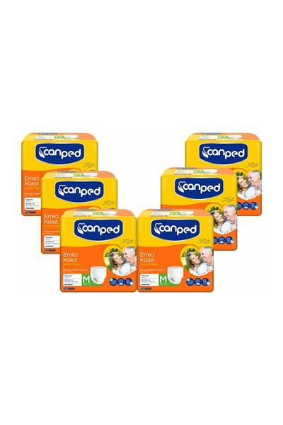 Canped Absorbent Panty Diaper Medium Size Medium 60 Pieces Eco Pack
