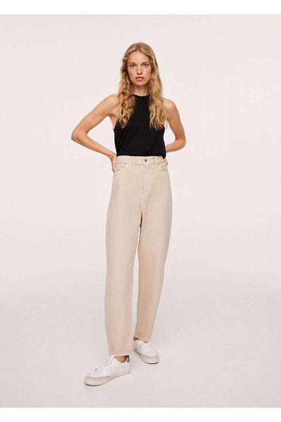 MANGO Woman Γυναικείο μαύρο Stretch Top
