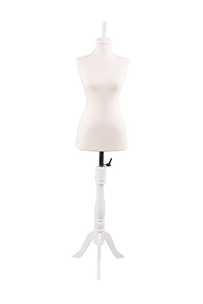 YAHYA VİTRİN MANKENLERİ Ahşap Ayaklı Bayan Terzi Mankeni