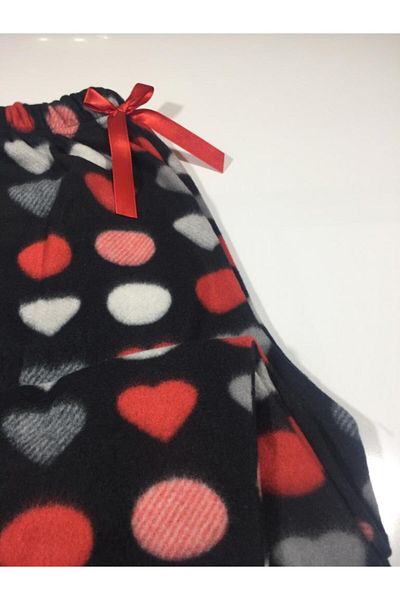 Altınay Pocketless Winter Fleece Women's Pajama Bottoms