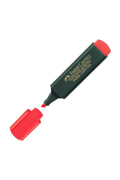 Faber Castell قلم هايلايتر أحمر