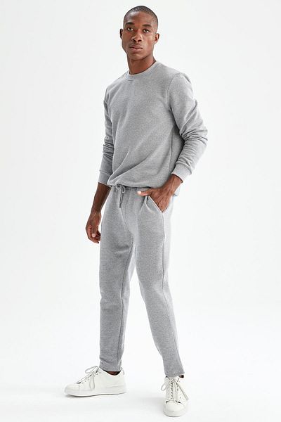 DeFacto Slim Fit Lace-up Sweatpants