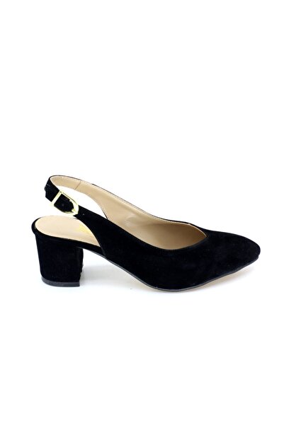 TRENDYSHOES Trendyshose 03341 Women's Thick Heel Comfortable Shoes