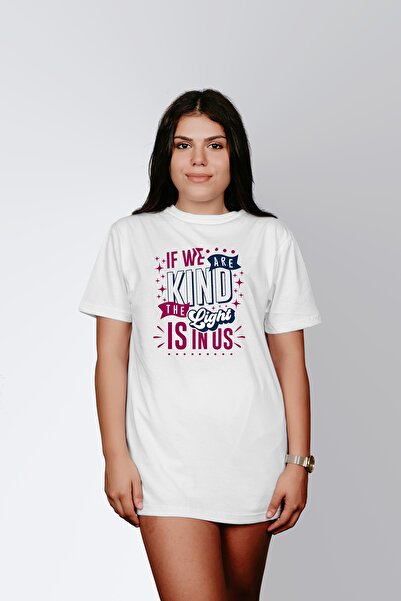 ErTaPassage Γυναικείο μπλουζάκι White Nezaket με τύπωμα - T4604501