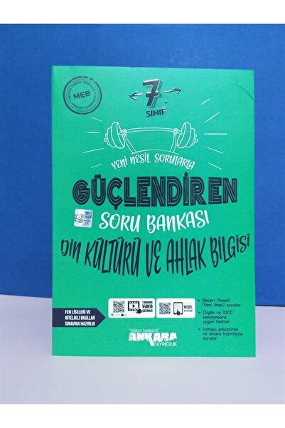 Ankara 7.sınıf Din Kültürü Ve Ahlak Bilgisi Güçlendiren Soru Bankası -