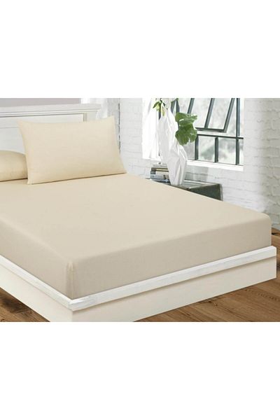 AsyaHome Double Fitted Sheet 160x200cm