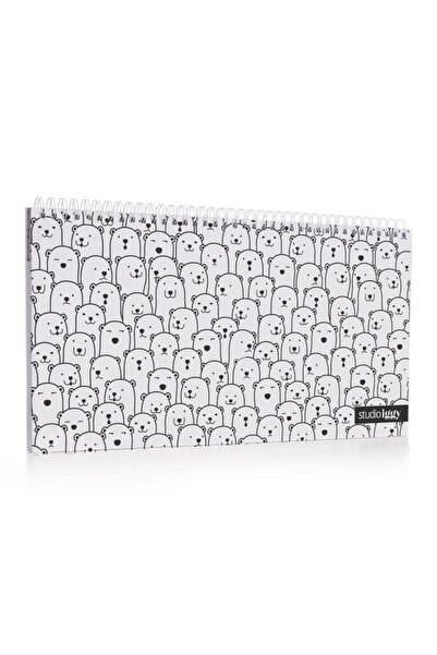 studio iggy Iggy Panda Desenli Tarihsiz Haftalık Planlayıcı/sümen