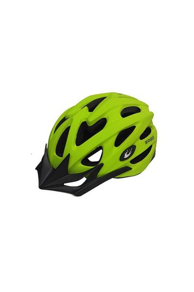Zozo Mv 29 Lime Lighted Bicycle Helmet L