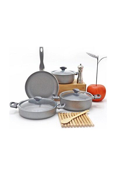 papilla Fred 7'li Tencere Seti-gri Renk Fma03107