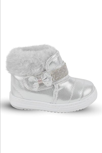 KAPTAN JUNIOR Kız Çocuk Botu Içi Kürklü Kaymaz Taban