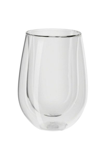 ZWILLING Double Walled 2-Piece Soft Drink and Coffee Glass Set 350 ml 391.40.017