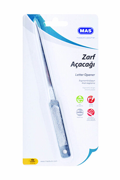 Mas 470 Krom Kaplı Zarf Açacağı