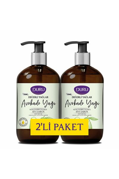 Duru Precious Oils Moisturizing Avocado Oil Liquid Soap 2x500ml