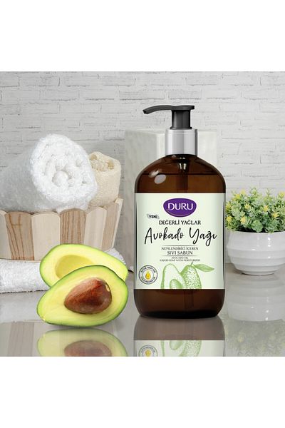 Duru Precious Oils Moisturizing Avocado Oil Liquid Soap 3x500ml