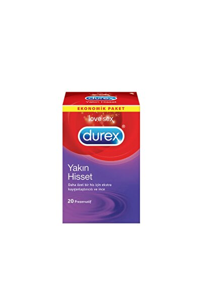 Durex Yakın Hisset 20'li Prezervatif