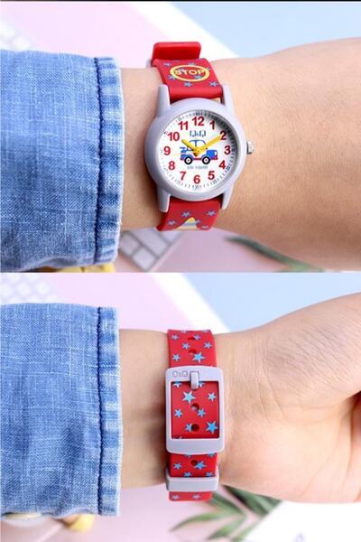 Q&Q Vr89j020y Waterproof Unisex Children's Wristwatch