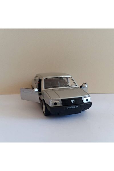 CAN OYUNCAK Pull Drop Tofas Şahin Metal Model Vehicle Gray