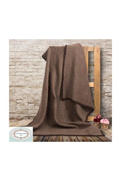 YÜNTEKS Blanket Wool - Brown